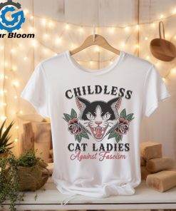 Childless Cat Lady Harris 2024 Childless Cat Ladies Against Fascism Prosecutor Felon 2024 T shirt