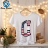 Chicago White Sox and Los Angeles Dodgers logo nested together shirt