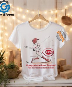 Congratulations Peyton Stovall pick 177 to the Cincinnati Reds shirt