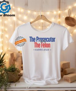 Design The Prosecutor VS the Felon Kamala Harris 2024 Softstyle T Shirt