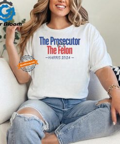 Design The Prosecutor VS the Felon Kamala Harris 2024 Softstyle T Shirt