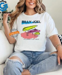 Event Billy Joel Piano The Bridge Tour 86 87 T Shirt