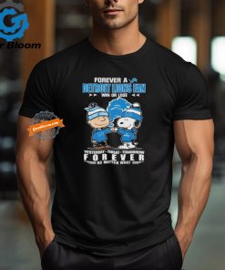 Forever A Detroit Lions Fan Win Or Lose Yesterday Today Tomorrow Forever T Shirt