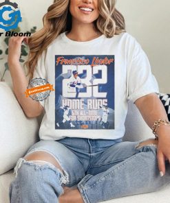 Francisco lindor is sixth all time for home runs by a shortstop shirt