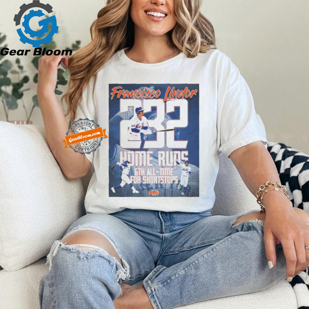 Francisco lindor is sixth all time for home runs by a shortstop shirt Francisco lindor is sixth all time for home runs by a shortstop shirt