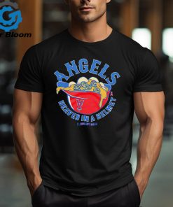 Heaven in a helmet food Flavortown Los Angeles Angels shirt