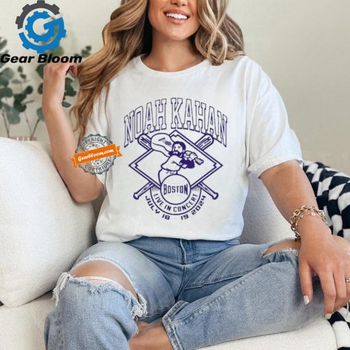 Hot Noah Kahan Live In Concert In Boston, MA Fenway Park July 18 19 2024 T Shirt