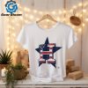 Cleveland Guardians C logo x Flag of the United States shirt