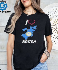 I Love Boston Bostonia Condita Logo T Shirt