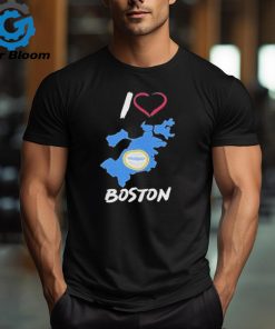 I Love Boston Bostonia Condita Logo T Shirt