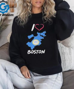 I Love Boston Bostonia Condita Logo T Shirt