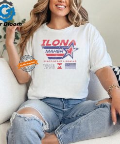 Ilona Maher Red, White & Season 2 Cotton Tee Shirt