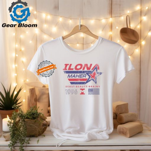 Ilona Maher Red, White & Season 2 Cotton Tee Shirt