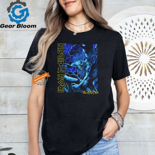 Iron Maiden   Blue Monster Charcoal Shirt