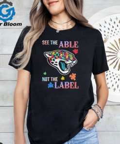 Jacksonville Jaguars Autism See The Able Not The Label Shirt