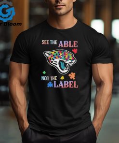 Jacksonville Jaguars Autism See The Able Not The Label Shirt