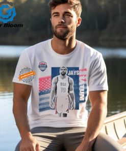 Jayson Tatum White USA Basketball 2024 Summer Olympics Player Cutout Unisex T Shirt