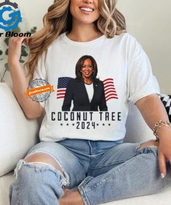 Kamala Harris 2024 Coconut Tree American flag shirt