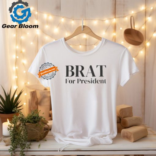 Kamala Harris Brat For President T Shirt