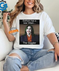 Kamala Harris Gotham Has A New Villain Kamala The Giggler Ladies Boyfriend Shirt