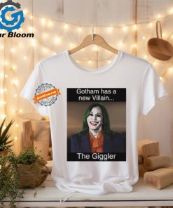 Kamala Harris Gotham Has A New Villain Kamala The Giggler Ladies Boyfriend Shirt