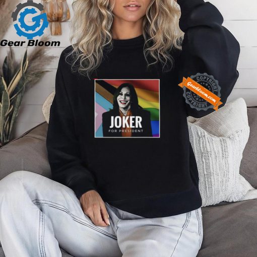 Kamala Harris Joker for President shirt