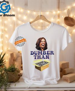 Kamala Harris dumber than box of rocks shirt