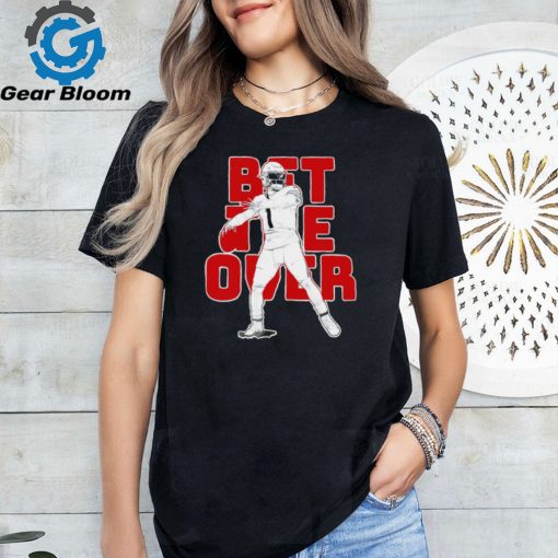 Kyler Murray 1 Arizona Cardinals football bet the over shirt