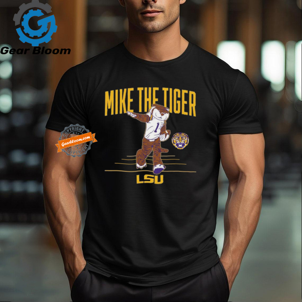 LSU Tigers Football Mike The Tiger Mascot Shirt