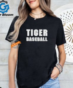 Larry Ragland Wearing Tiger Baseball Shirt