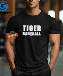 Larry Ragland Wearing Tiger Baseball Shirt