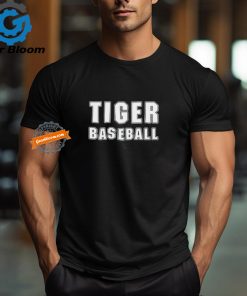 Larry Ragland Wearing Tiger Baseball T Shirt