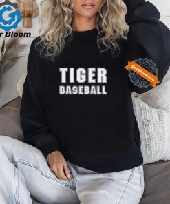 Larry Ragland Wearing Tiger Baseball T Shirt