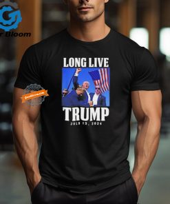 Long Live Trump July 13 2024 Donald Trump Rally Shooting shirt