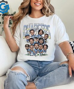 Los Angeles Chargers 2024 caricature players shirt