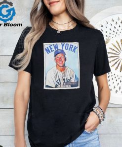 Mickey Mantle smile New York Yankees Baseball photo shirt