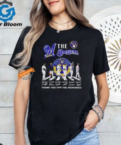 Milwaukee Brewers The Baseball Legends Thank You For The Memories T Shirt