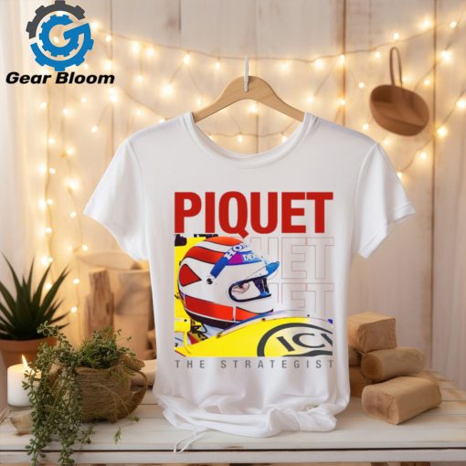 Nelson Piquet Legend 80S Retro T Shirt