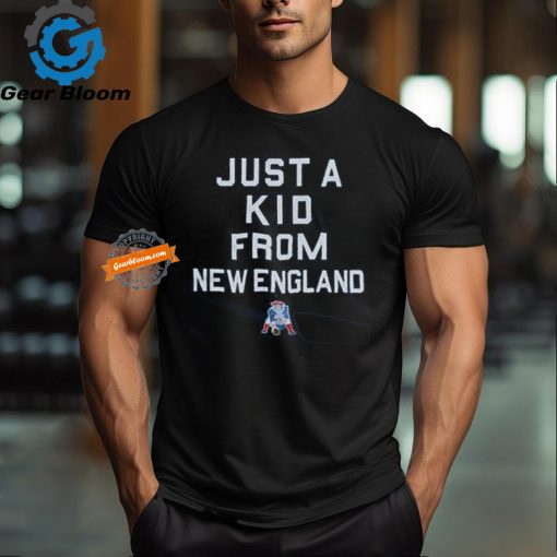 New England Patriots Just A Kid From New England Shirt