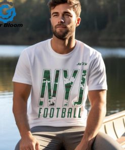 New York Jets Team Camo Dark Grey Heather T Shirt