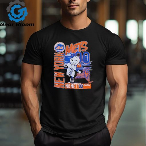 New York Mets Mr Met mascot throwback shirt