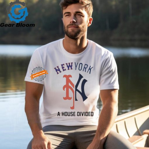 New York Mets Vs New York Yankees A House Divided Shirt