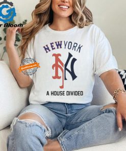 New York Mets Vs New York Yankees A House Divided Shirt