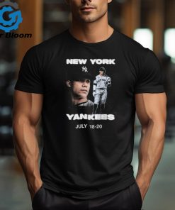 Official Aaron Judge New York Yankees July 18 20 Tour 2025 shirt