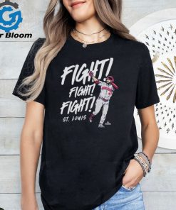 Official Alec Burleson St. Louis Cardinals Fight Fight Fight Shirt