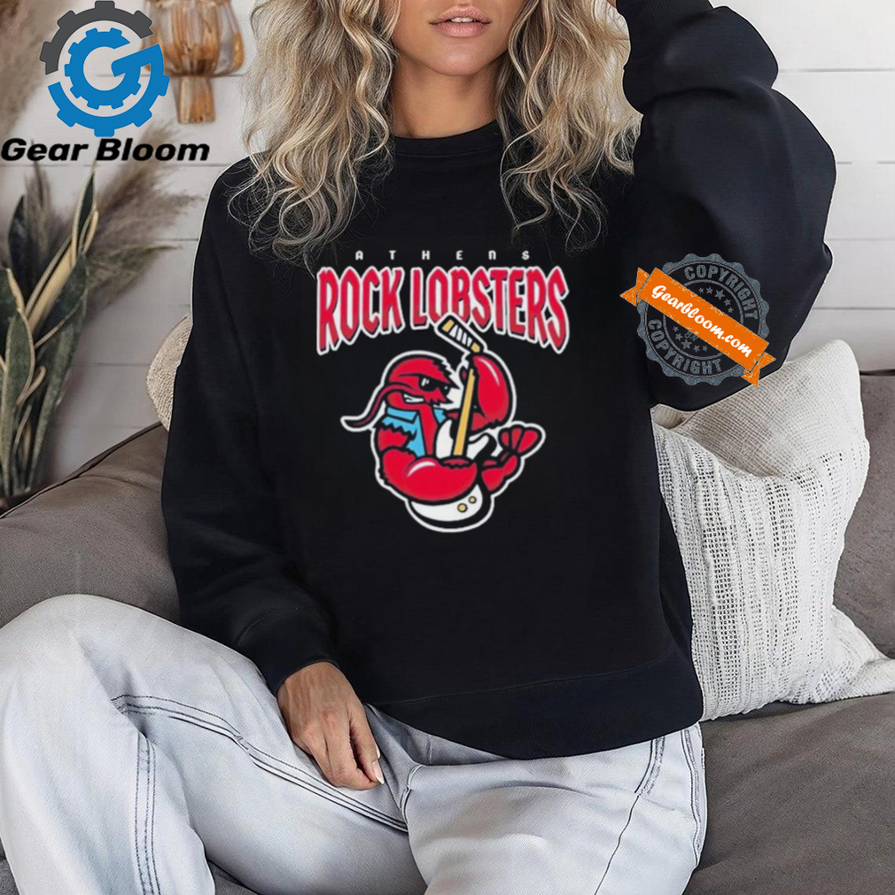 Official Athens rock lobsters T shirt Official Athens rock lobsters T shirt