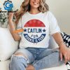 Childless Cat Ladies for Kamala Harris pink hat American flag shirt