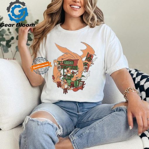 Official Charizard community family business T shirt