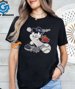 Official Disney Pitching Mickey Mouse Los Angeles Dodgers shirt