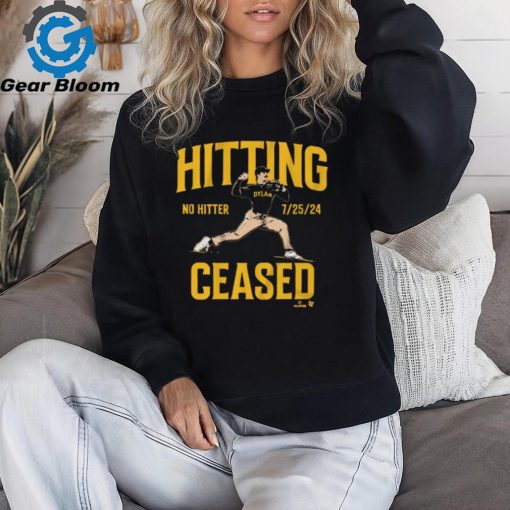 Official Dylan Cease San Diego Padres Hitting Ceased 7 25 24 t shirt